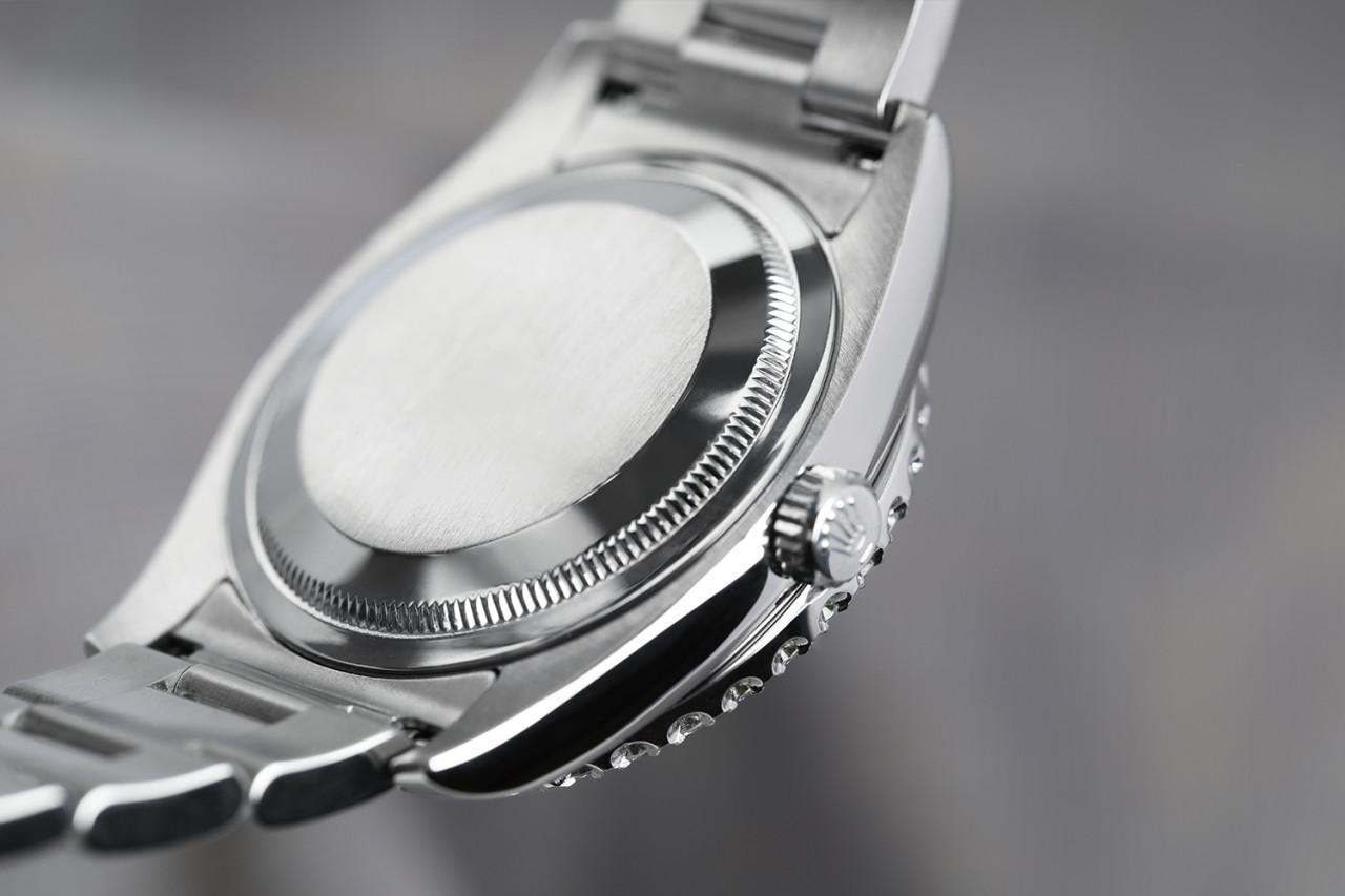 Rolex Montre Datejust 36 mm avec lunette personnalisée en diamants et cadran en nacre blanche, style neuf Pour hommes en vente