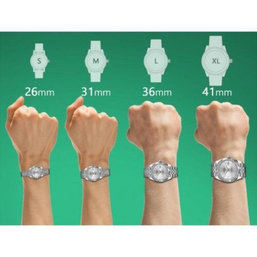Rolex Datejust SS mit Diamant- und Smaragd-Lünette & Diamant-Gepäckstücken SS Uhr im Angebot 2