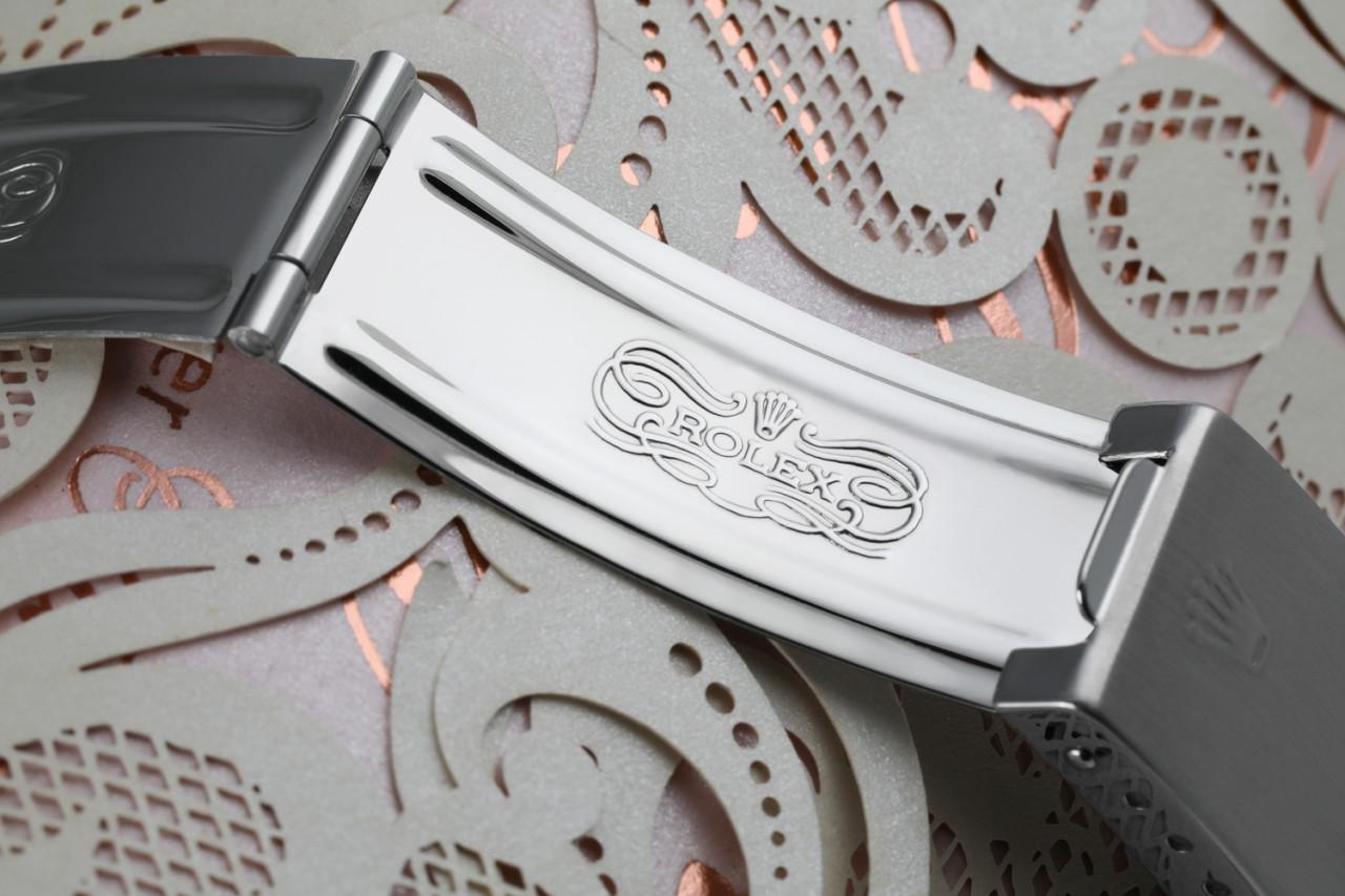 Men's Rolex 36mm Datejust Stainless Steel Metallic Pink Diamond Dial Deployment Buckle For Sale