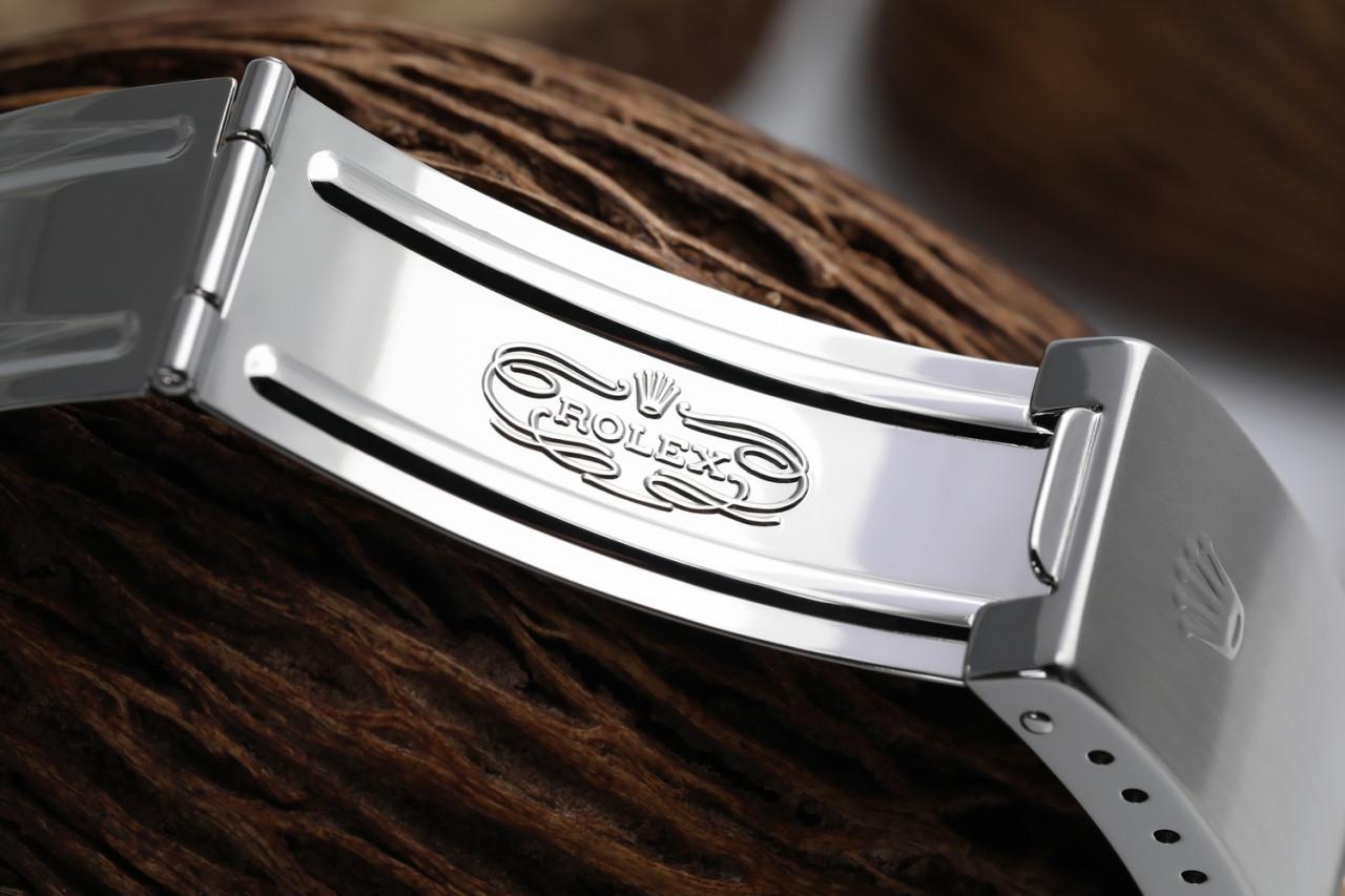 Rolex Montre Datejust bicolore avec lunette et cadran à chiffres romains gris ardoise en vente 3