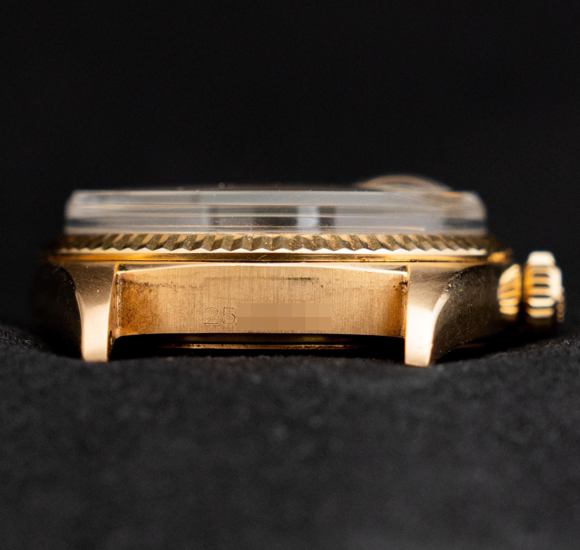 Rolex 36 mm Day-Date 18K Gelbgold Champagner-Zifferblatt 1803 Automatikuhr, 1970 2