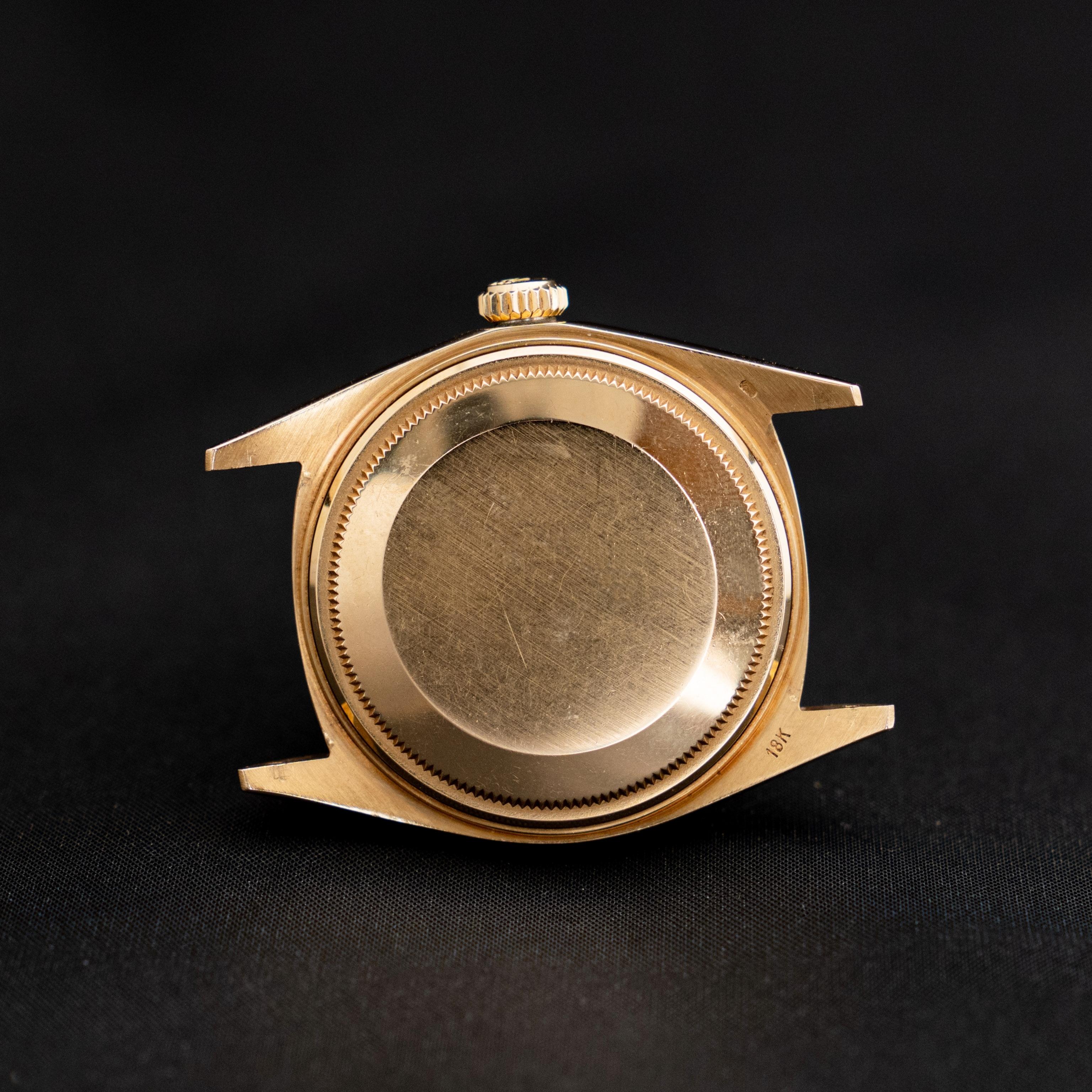 Rolex 36 mm Day-Date 18K Gelbgold Champagner-Zifferblatt 1803 Automatikuhr, 1970 4