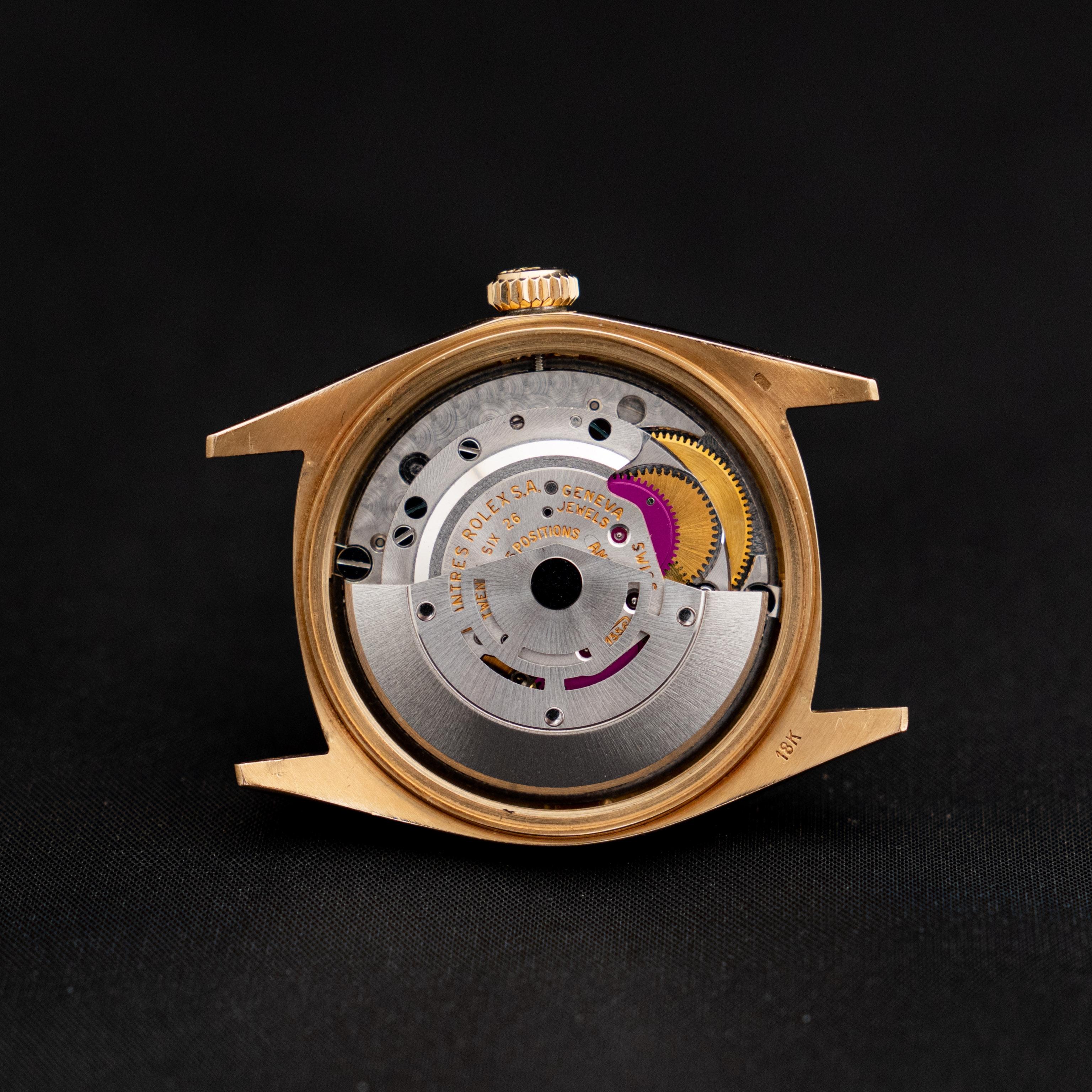 Rolex 36 mm Day-Date 18K Gelbgold Champagner-Zifferblatt 1803 Automatikuhr, 1970 5
