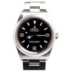 Used Rolex Explorer I Steel 14270 Automatic Watch with Paper, 2000