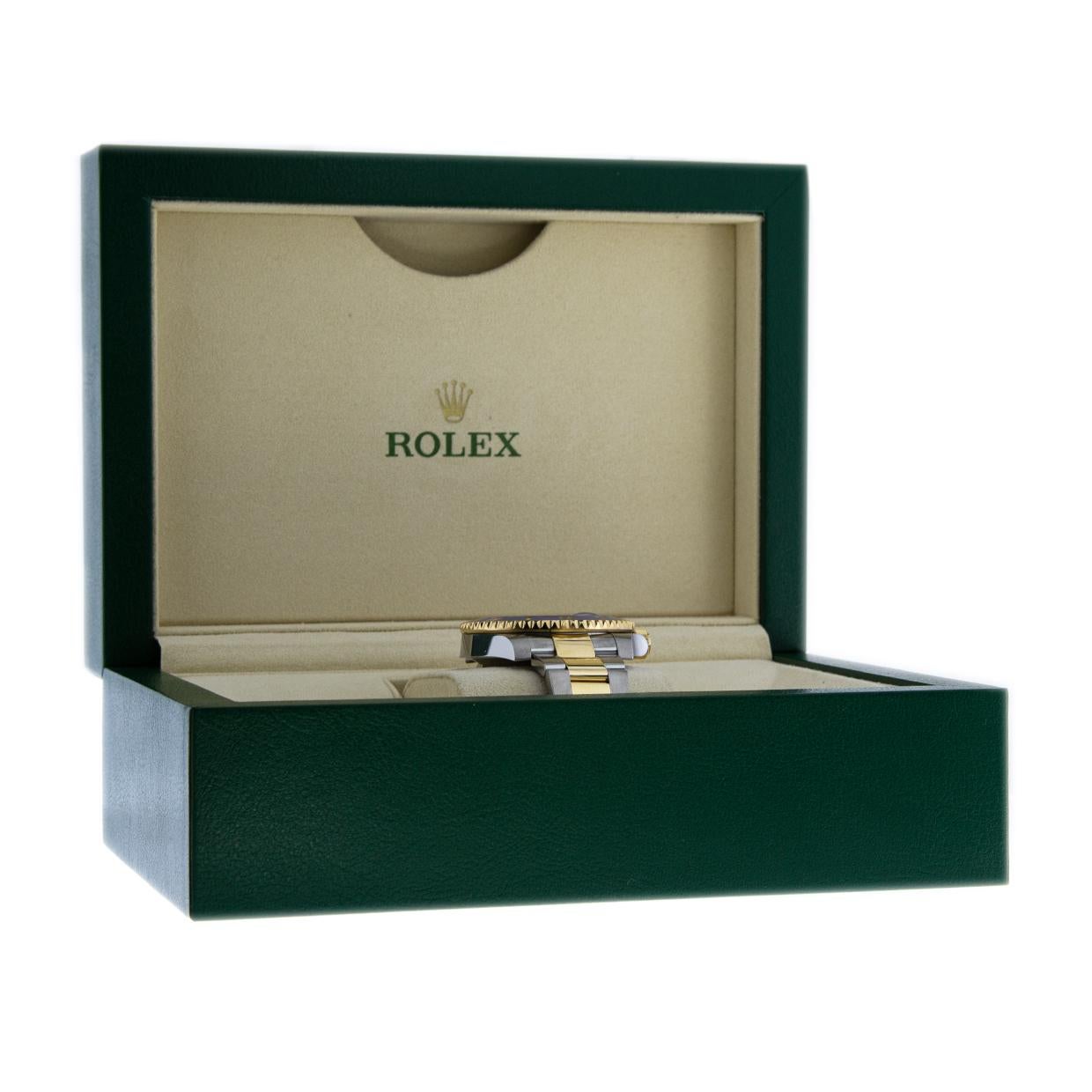 Item Details
Estimated Retail $13,810.00
Brand Rolex
Case Material Stainless Steel & 18K Yellow Gold
Gender Mens
MPN 116613LB
Movement Mechanical Automatic
Face Color Blue
Band Type Oyster Bracelet
Case Size 40 mm
Style Diver
Cert/Paperwork Box &