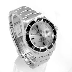 Rolex 41mm Men's 16610 Submariner Serti sapphire steel oyster