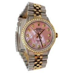 Rolex 5500 Air-King Pink MOP Diamond