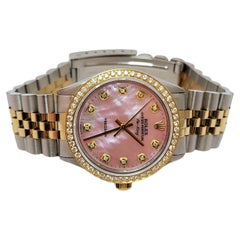 Vintage Rolex 5500 Air-King Pink MOP Diamond