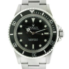 Rolex 5513 Submariner Non-Date Stainless Steel Watch