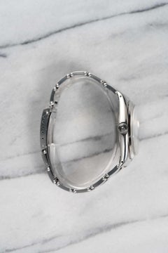 Rolex 6426 Silver Dial Manual Wind Watch in Stainless Steel, 1970s