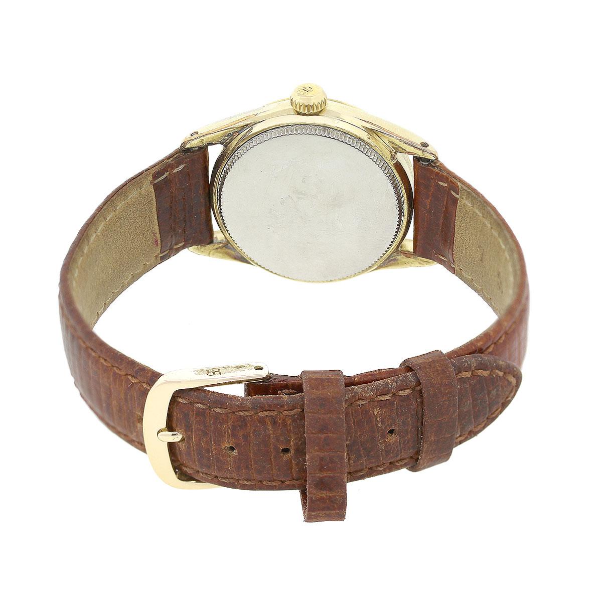 Rolex 6466 Oysterdate Vintage Shell Plated Precision Watch Unisexe en vente