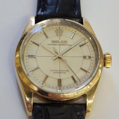 Rolex 6564 Oyster Perpetual 1950s Mens 34mm Gold-Capped Vintage Automatic RA789B