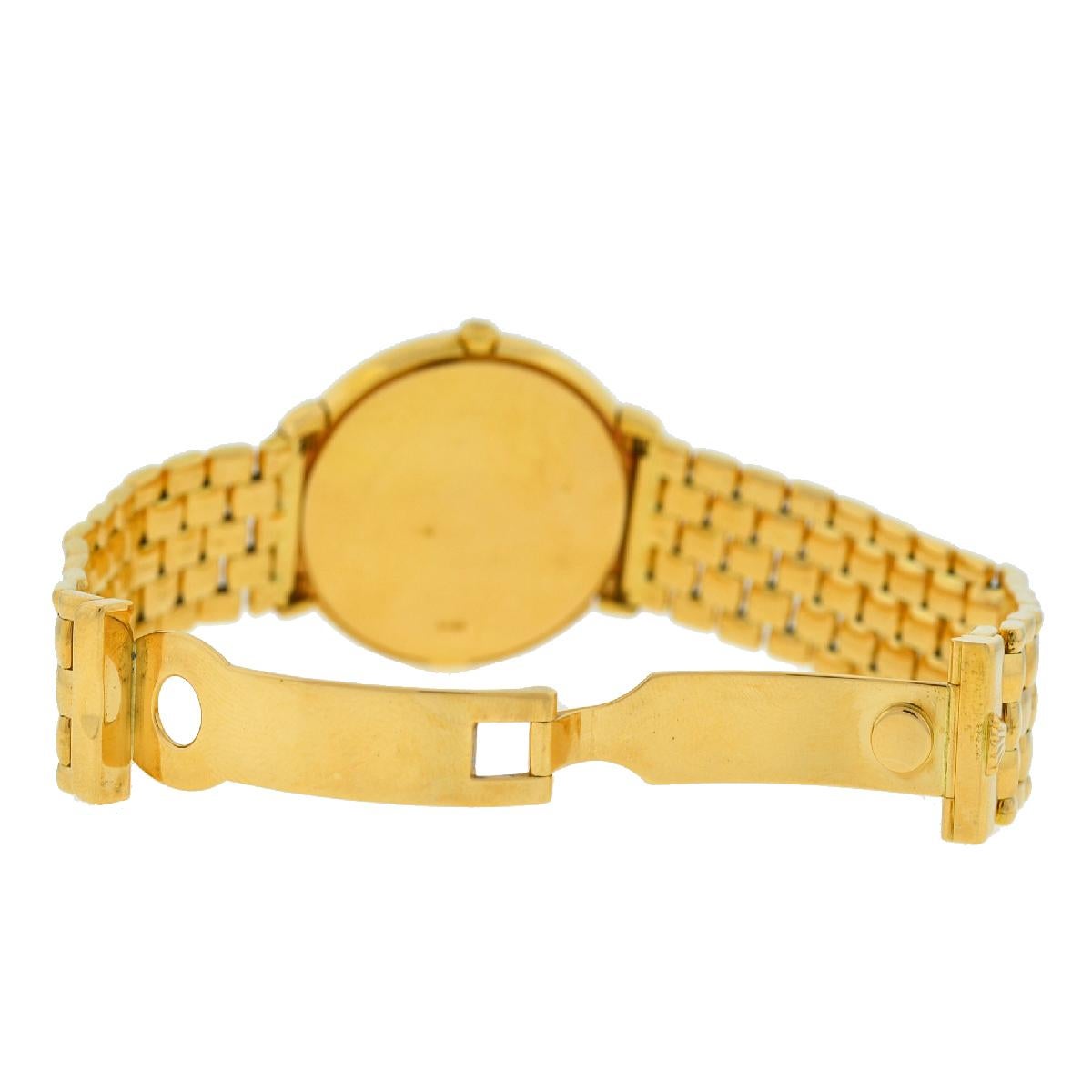 Rolex 6623 Diamond Cellini 18 Karat Yellow Gold Ladies Watch 2