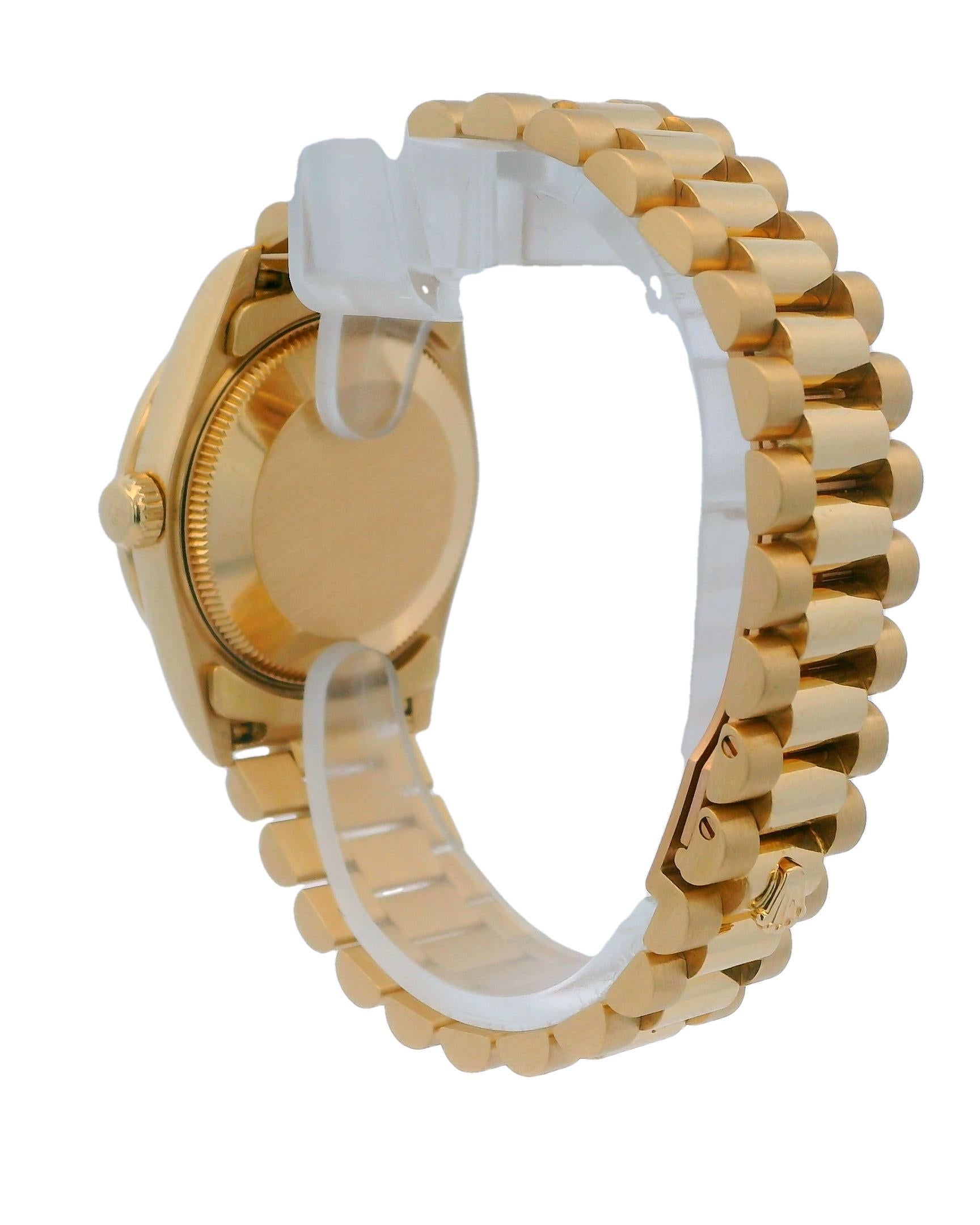 Rolex 68238 Midsize Factory Diamond Lugs & Bezel. Customized MOP Diamond Dial 1