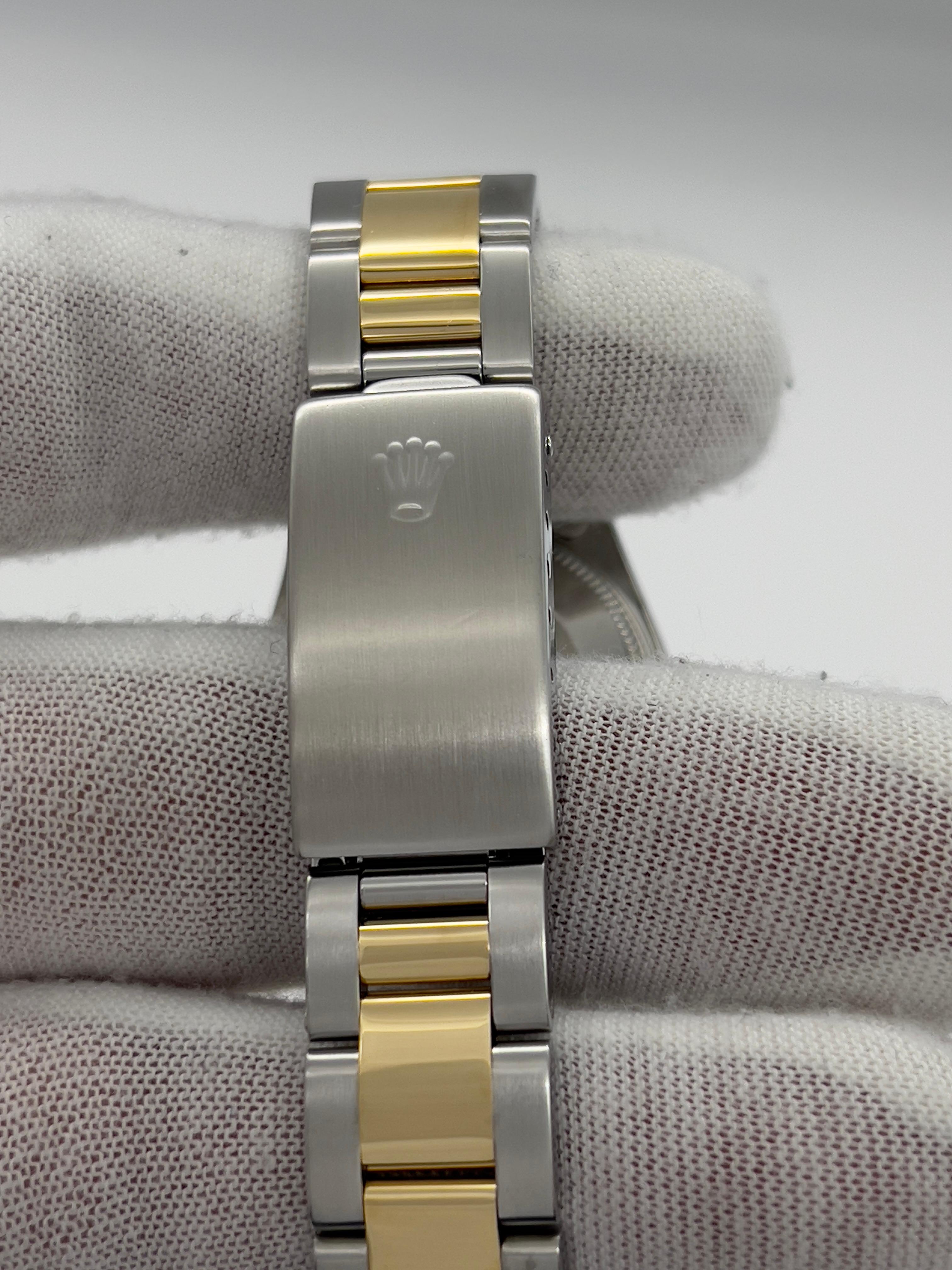 Rolex 68273 Midsize 31mm Datejust MOP Diamond Dial Diamond Bezel 18K Gold Steel 4