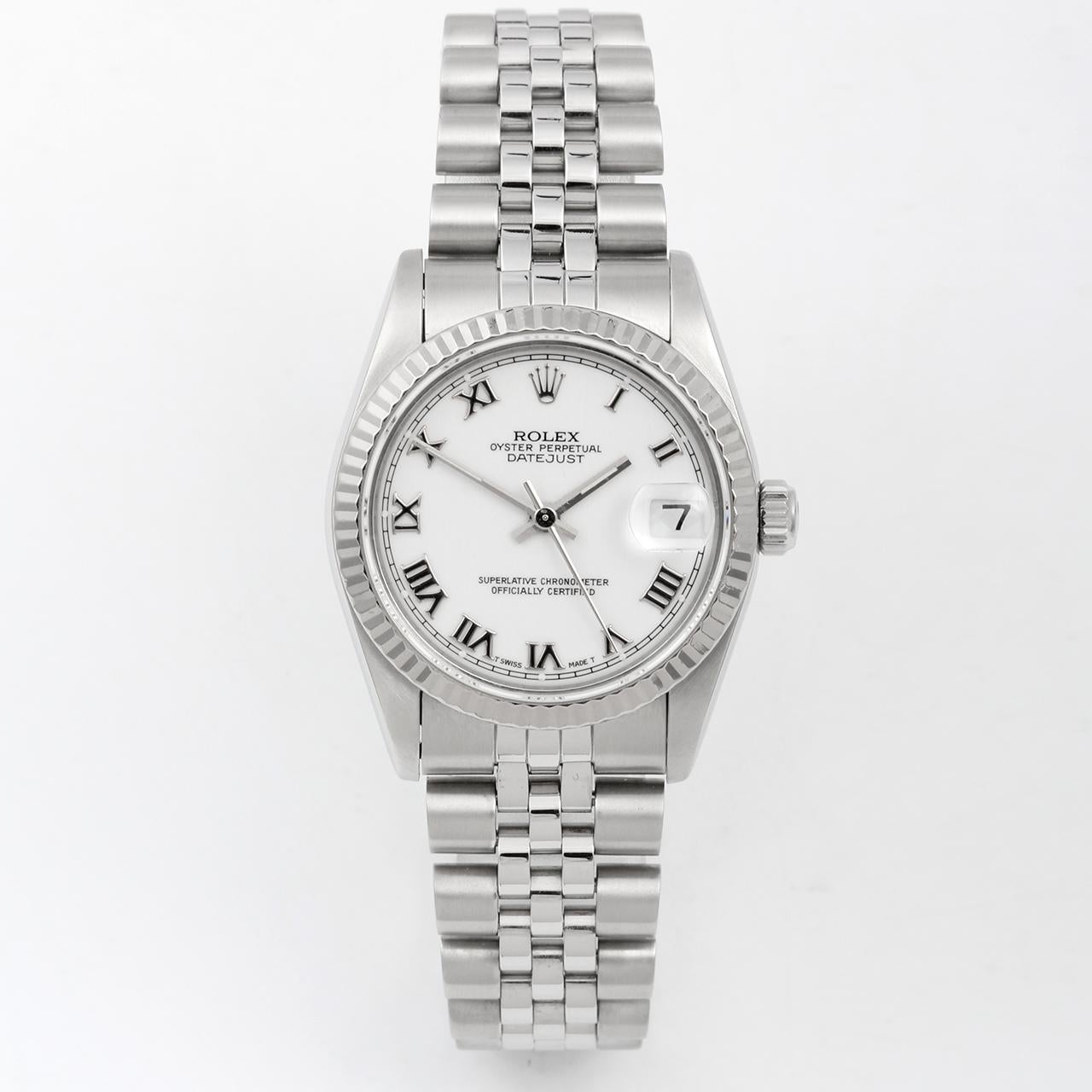 rolex datejust mit römischen ziffern