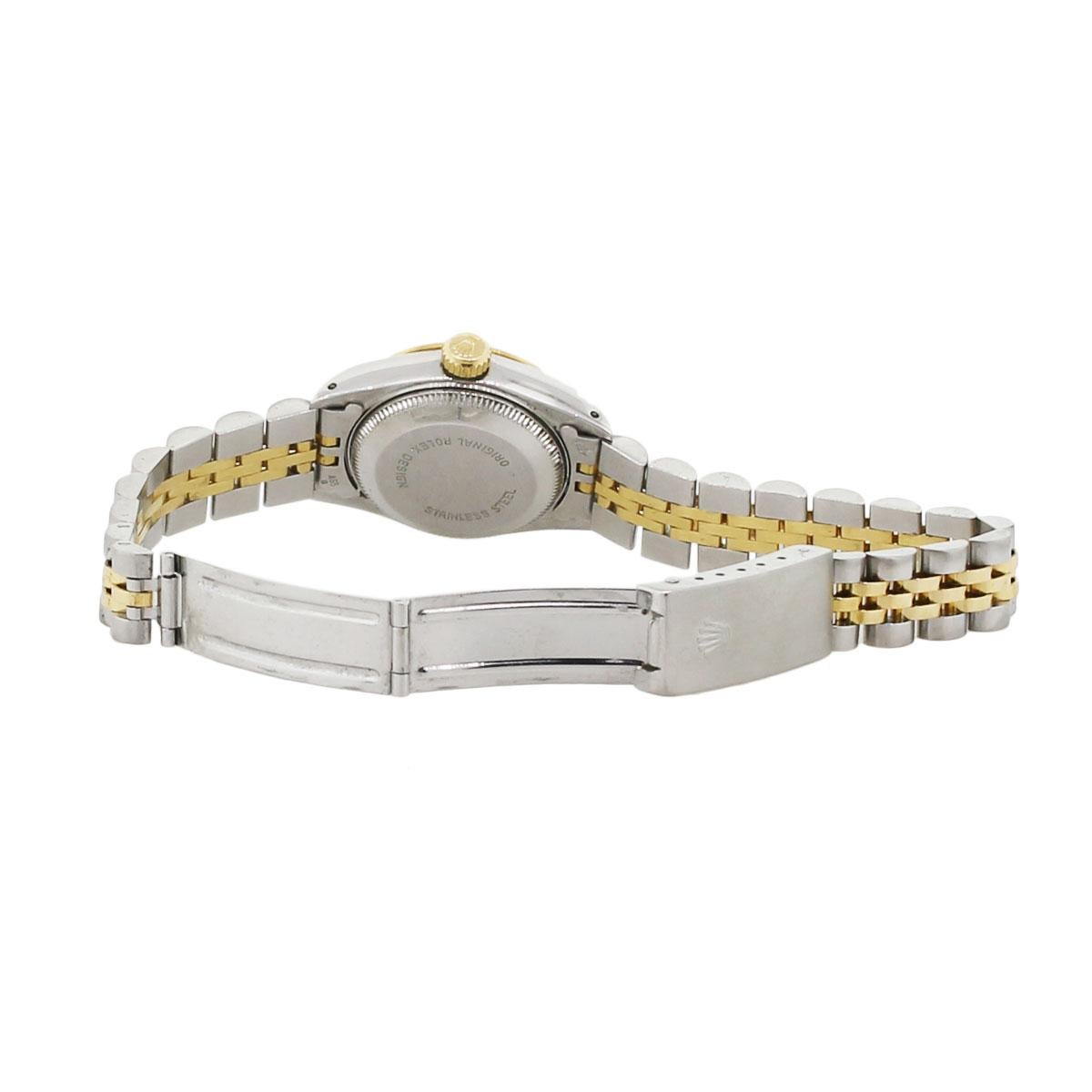 Women's Rolex 6917 Date Roman Dial Wristwatch