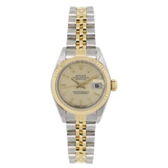 Rolex 69173 Datejust Two Tone Wrist Watch