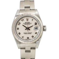 Rolex 69174 Datejust Stainless Steel "Rolex" Pyramid Dial Watch