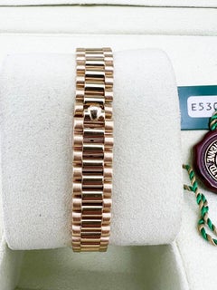 Rolex 69258 Ladies President Diamond Dial Bezel 18K Yellow Gold Box Paper