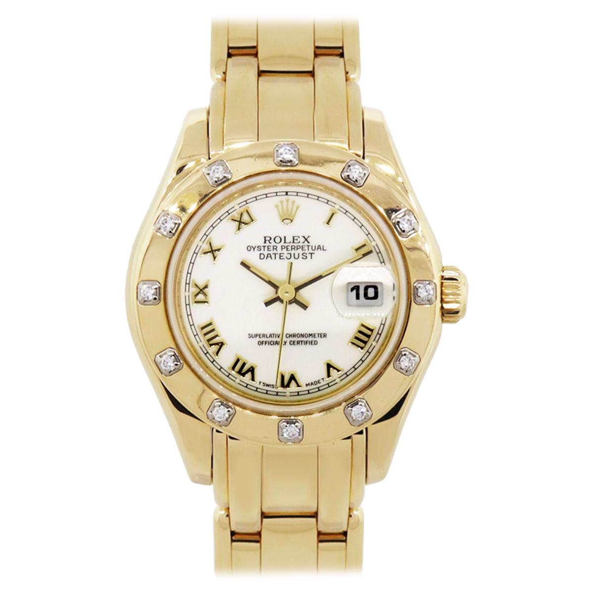 Rolex 69318 Datejust Masterpiece Wristwatch