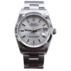 Rolex 78240 Midsize DateJust Stainless Steel Box and Papers