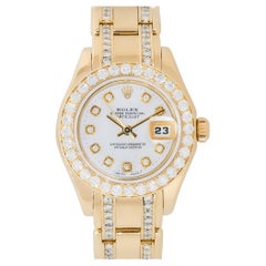 Rolex 80298 Datejust Diamond Masterpiece Watch 18 Karat in Stock