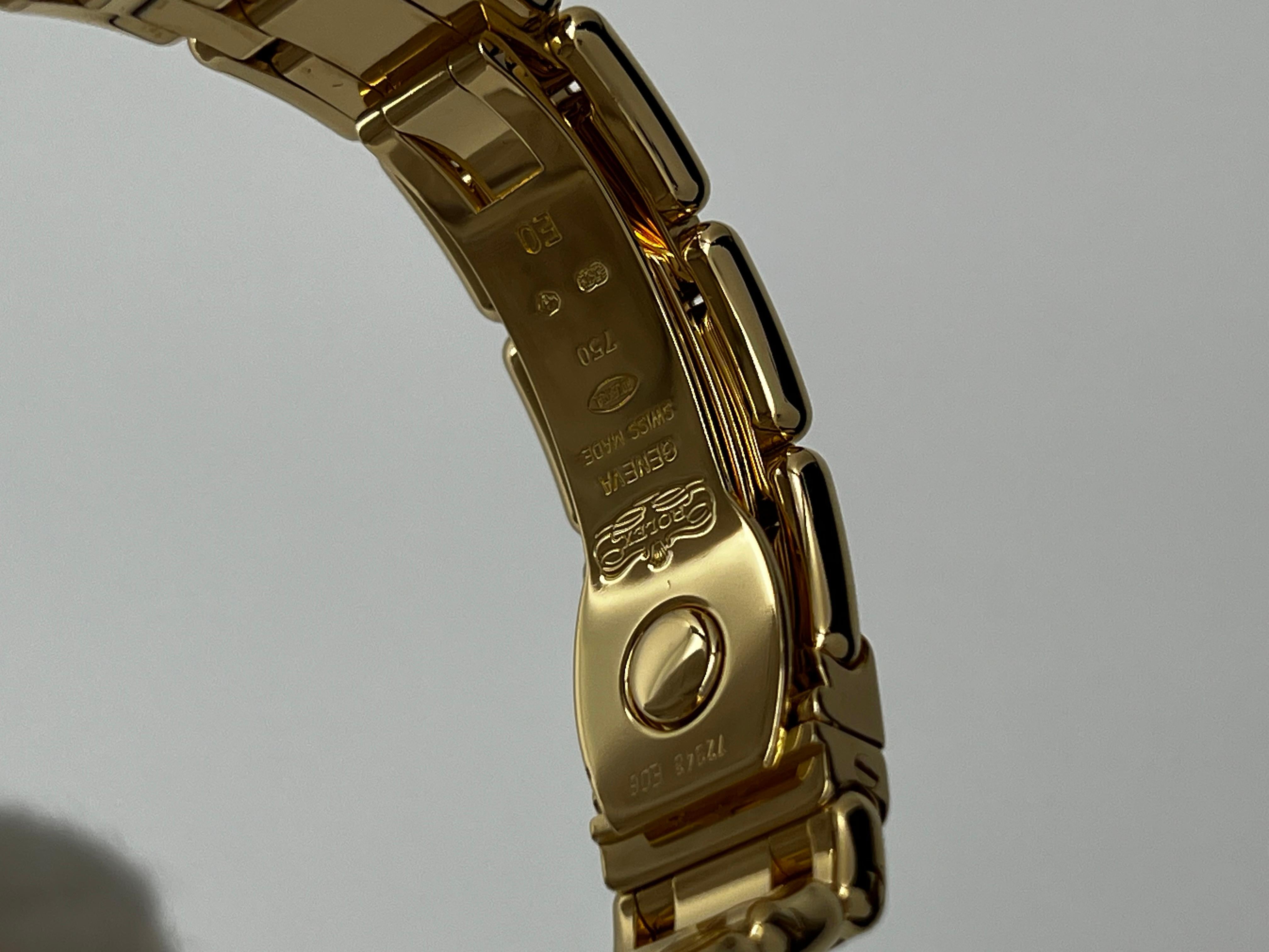 Rolex 80298 Damen Perlenmaster Meteorit Zifferblatt Diamant 18K Gelbgold Box Papier 5