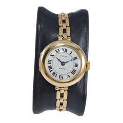Rolex 9 Ct Yellow Gold Ladies Early Wristwatch from 1915