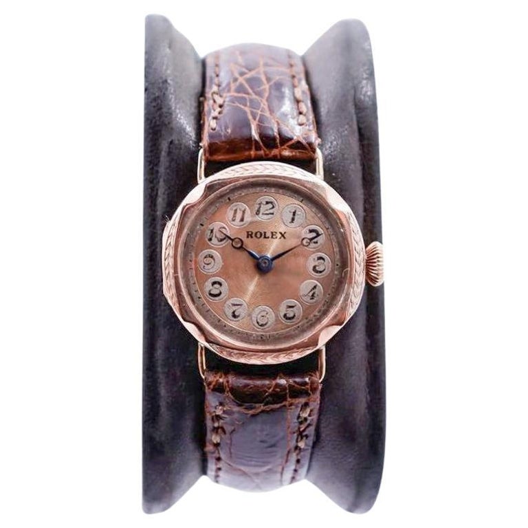 Rolex 9Ct. English Market Ladies Watch with Original Cartouche Dial, 1920's  at 1stDibs | rolex 1920 ladies watch, 1920 rolex, is rolex english
