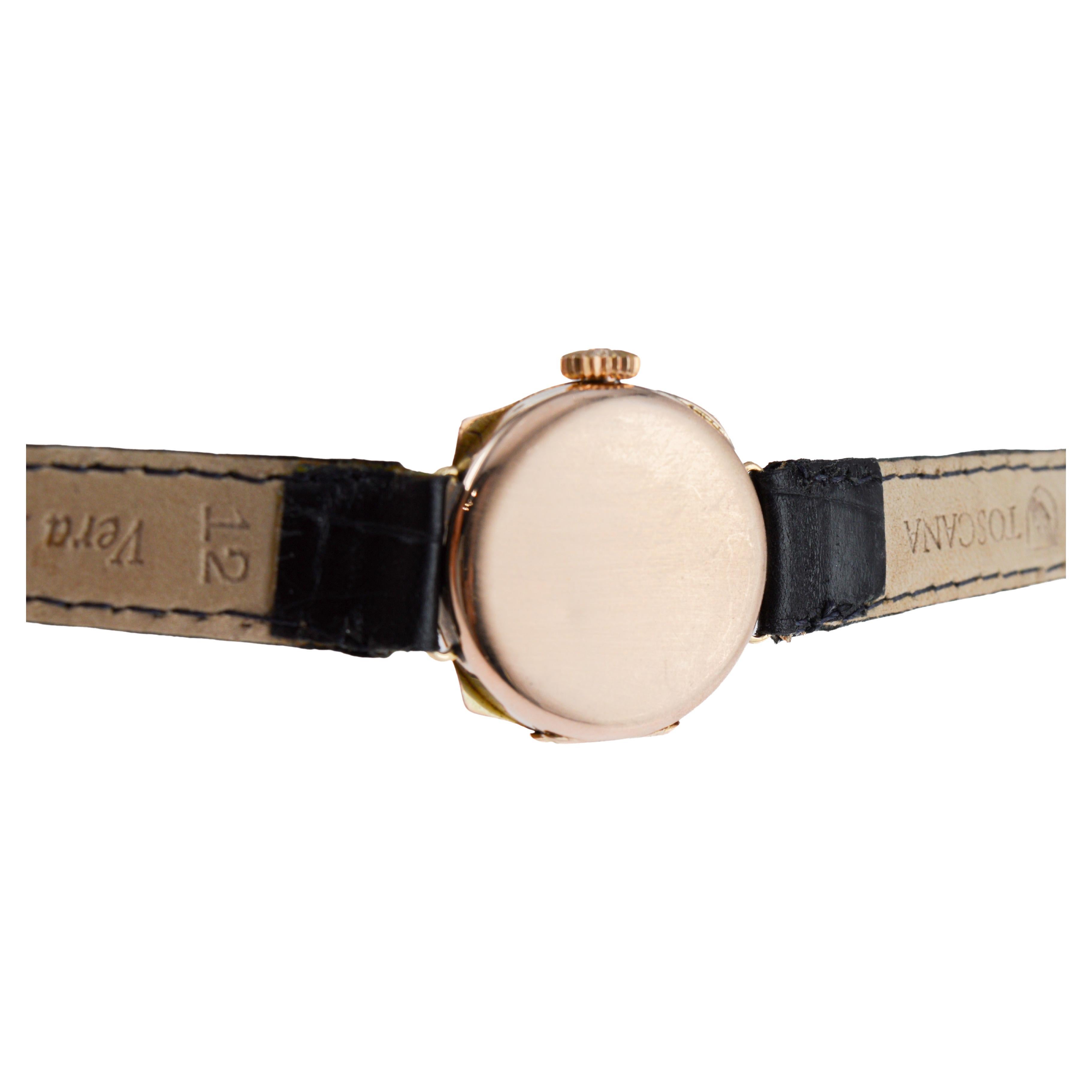 Rolex 9Ct, montre pour dames Hand Made de 1915 en vente 8