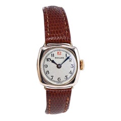 Rolex 9ct. Solid Gold Made for the British Commonwealth, circa 1920's