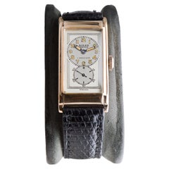 Rolex 9CT Solid Gold Prince Modell Uhr mit seltenen H Birks & Sons Zifferblatt circa 1938
