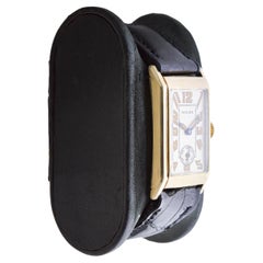 Montre Rolex en or 9Kt Art Deco Tank Style circa 1920's