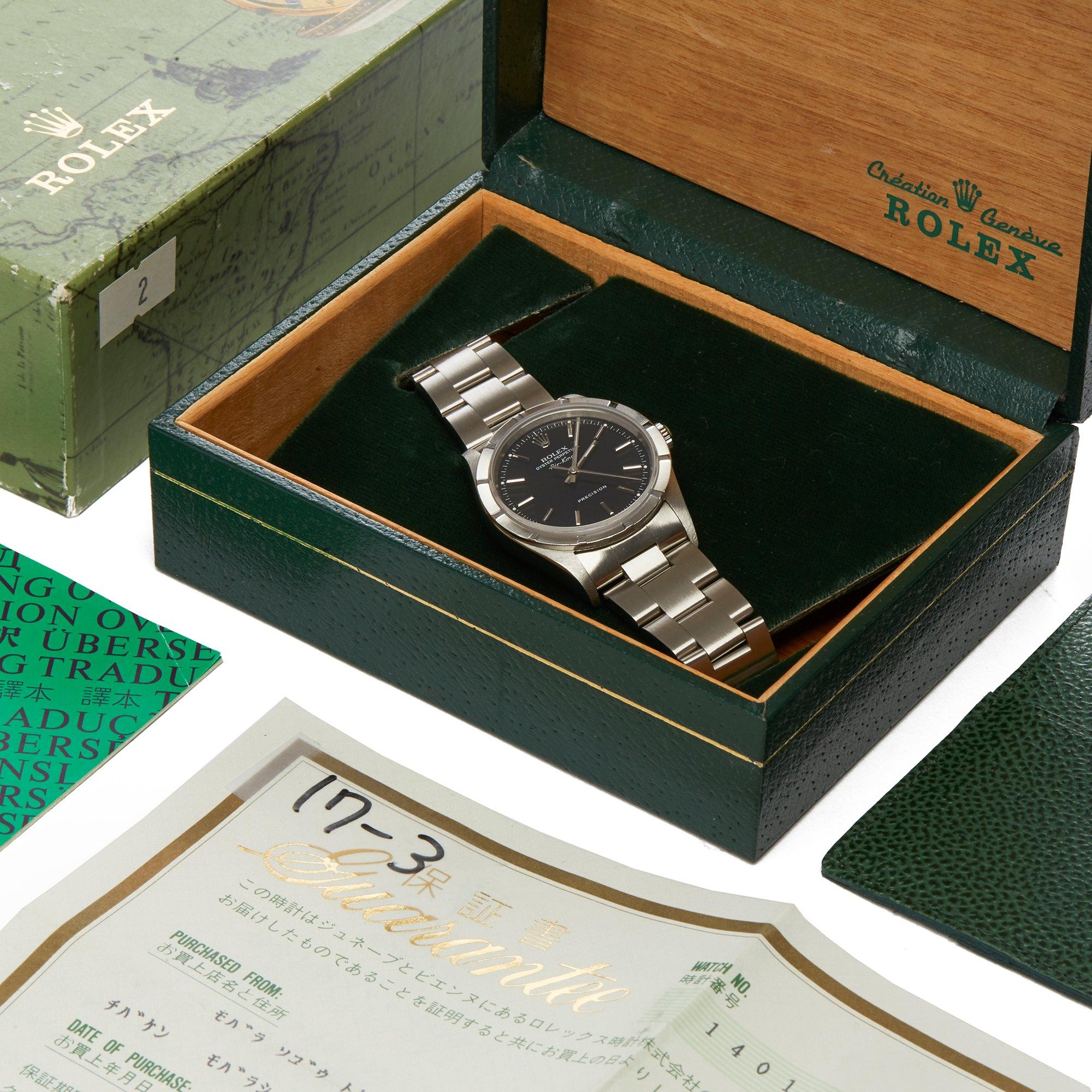Rolex Air-King 0 14010 Unisex Stainless Steel Watch 7