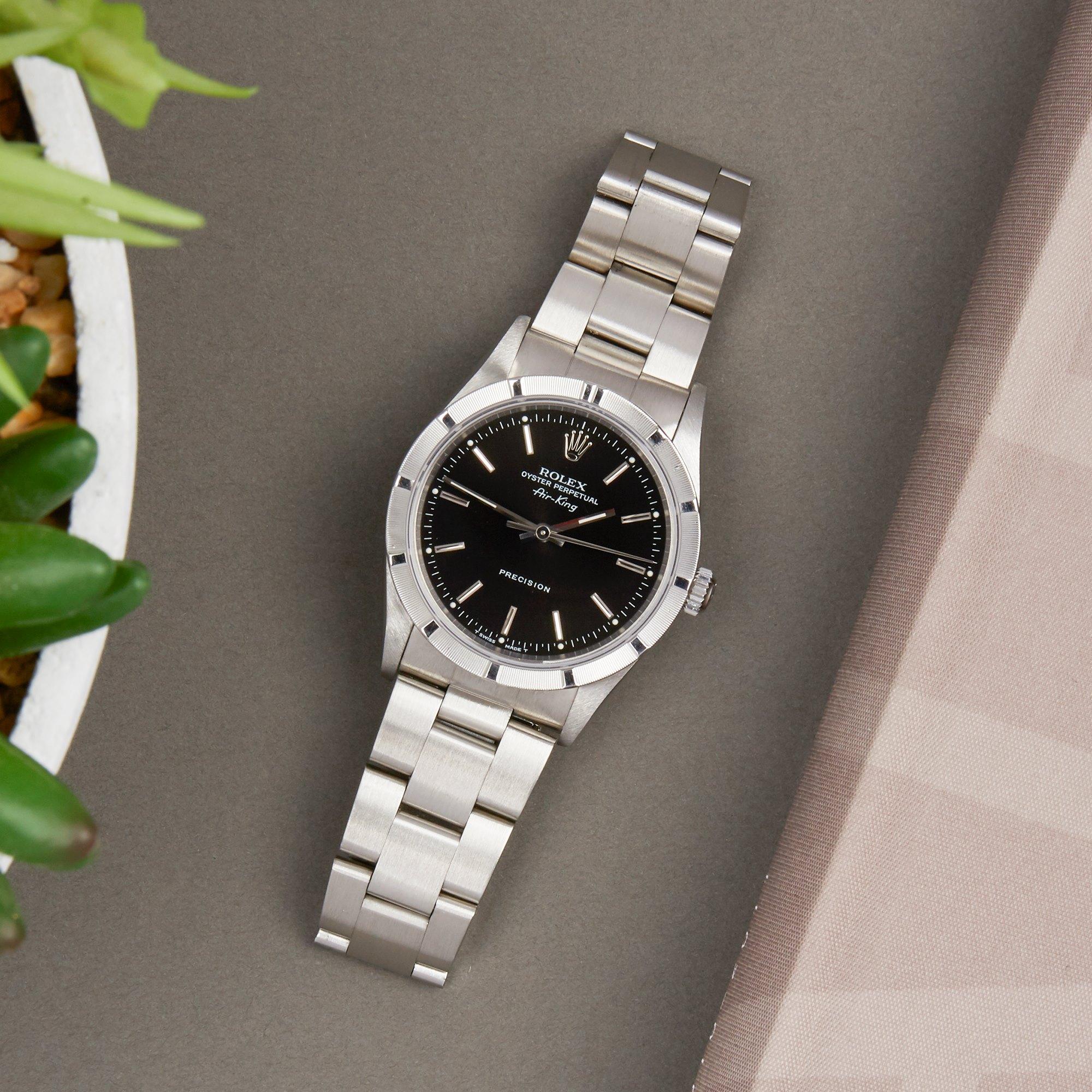 Rolex Air-King 0 14010 Unisex Stainless Steel Watch 8