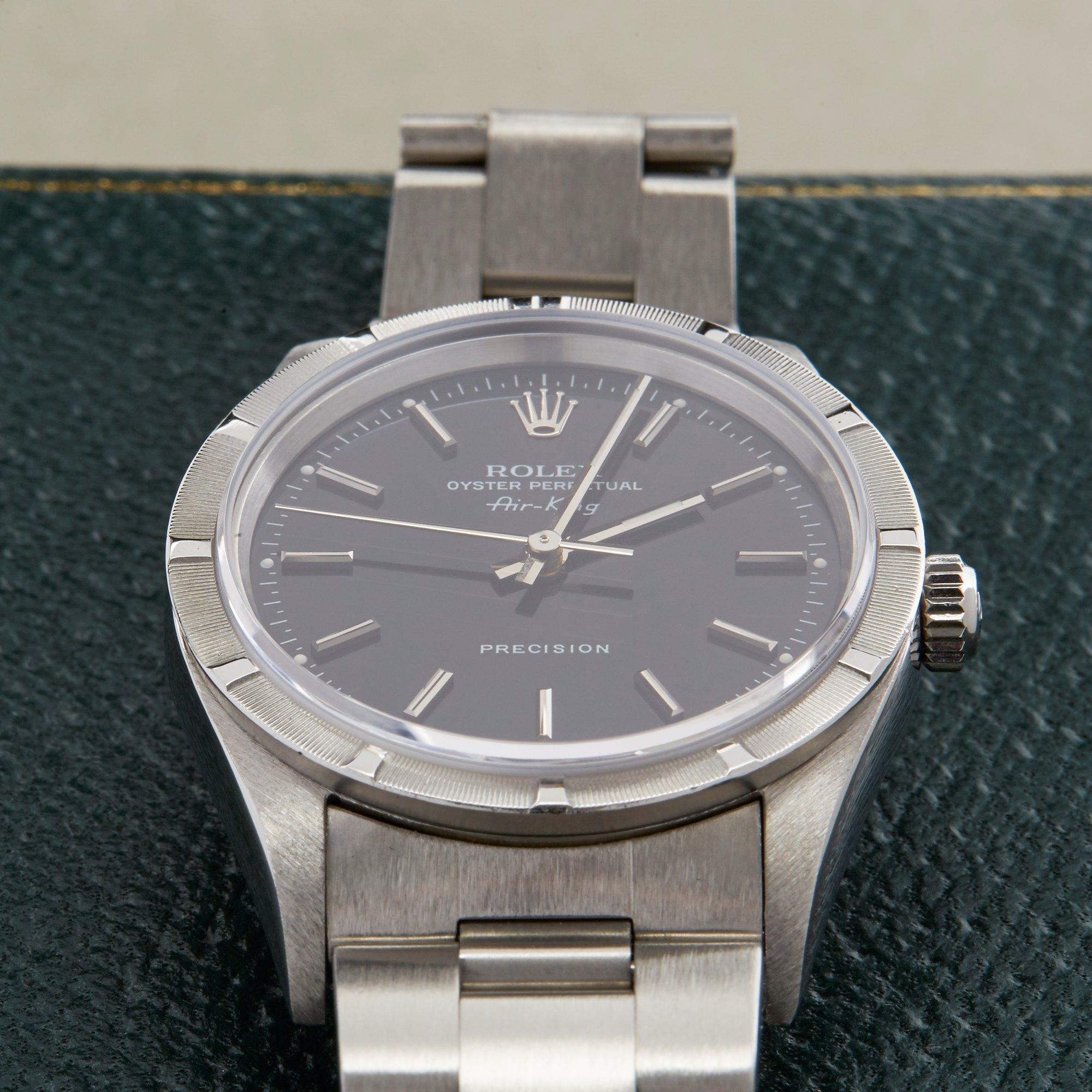Rolex Air-King 0 14010 Unisex Stainless Steel Watch In Excellent Condition In Bishops Stortford, Hertfordshire