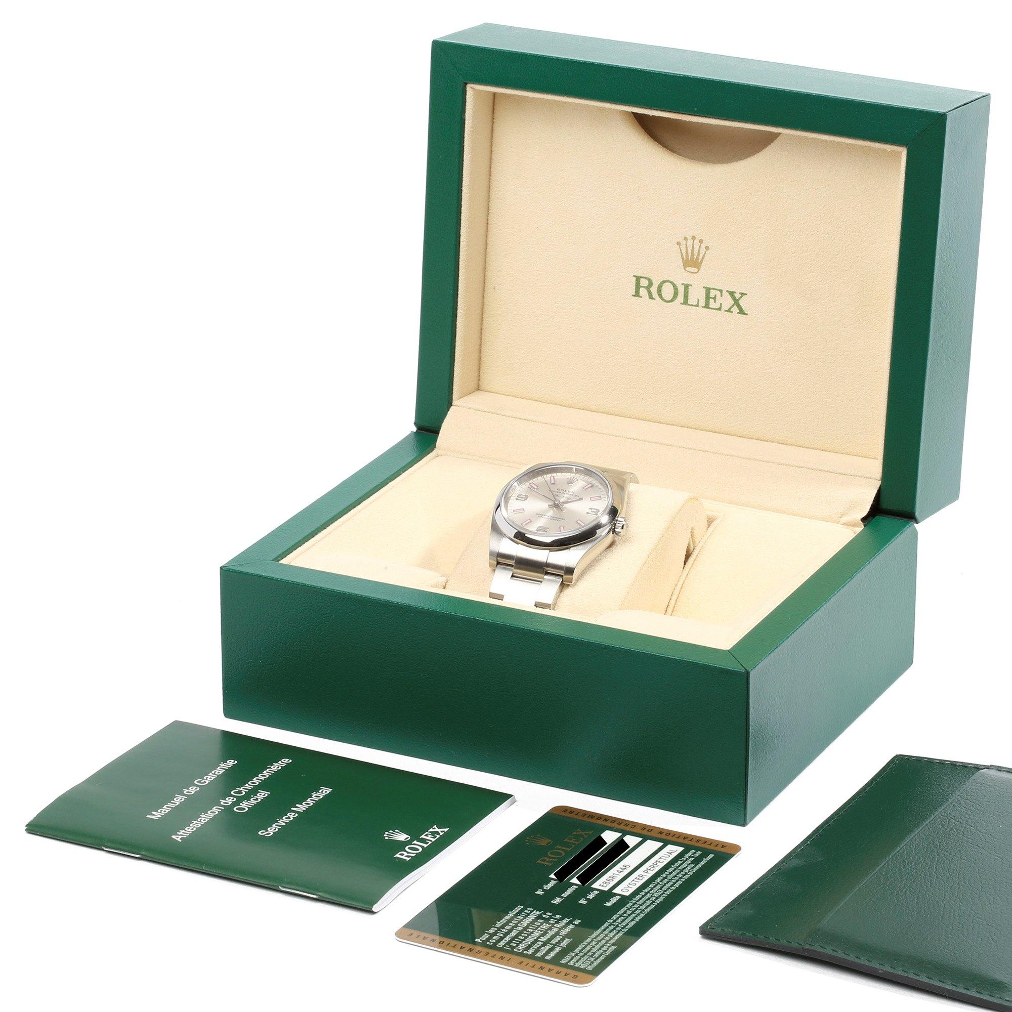 Rolex Air-King 114200 Unisex Stainless Steel Watch 7