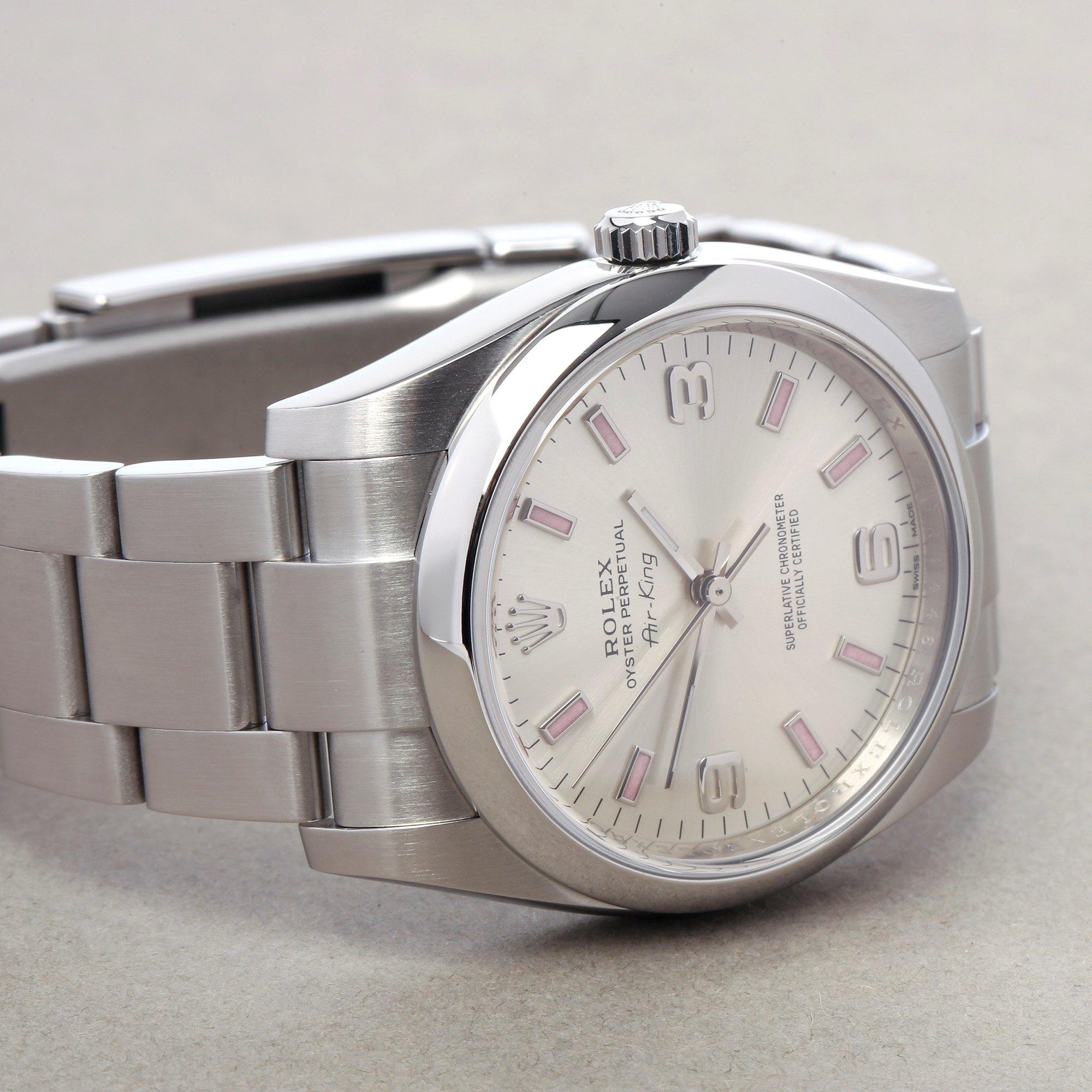 Rolex Air-King 114200 Unisex Stainless Steel Watch 3