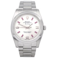 Used Rolex Air-King 114200 Unisex Stainless Steel Watch