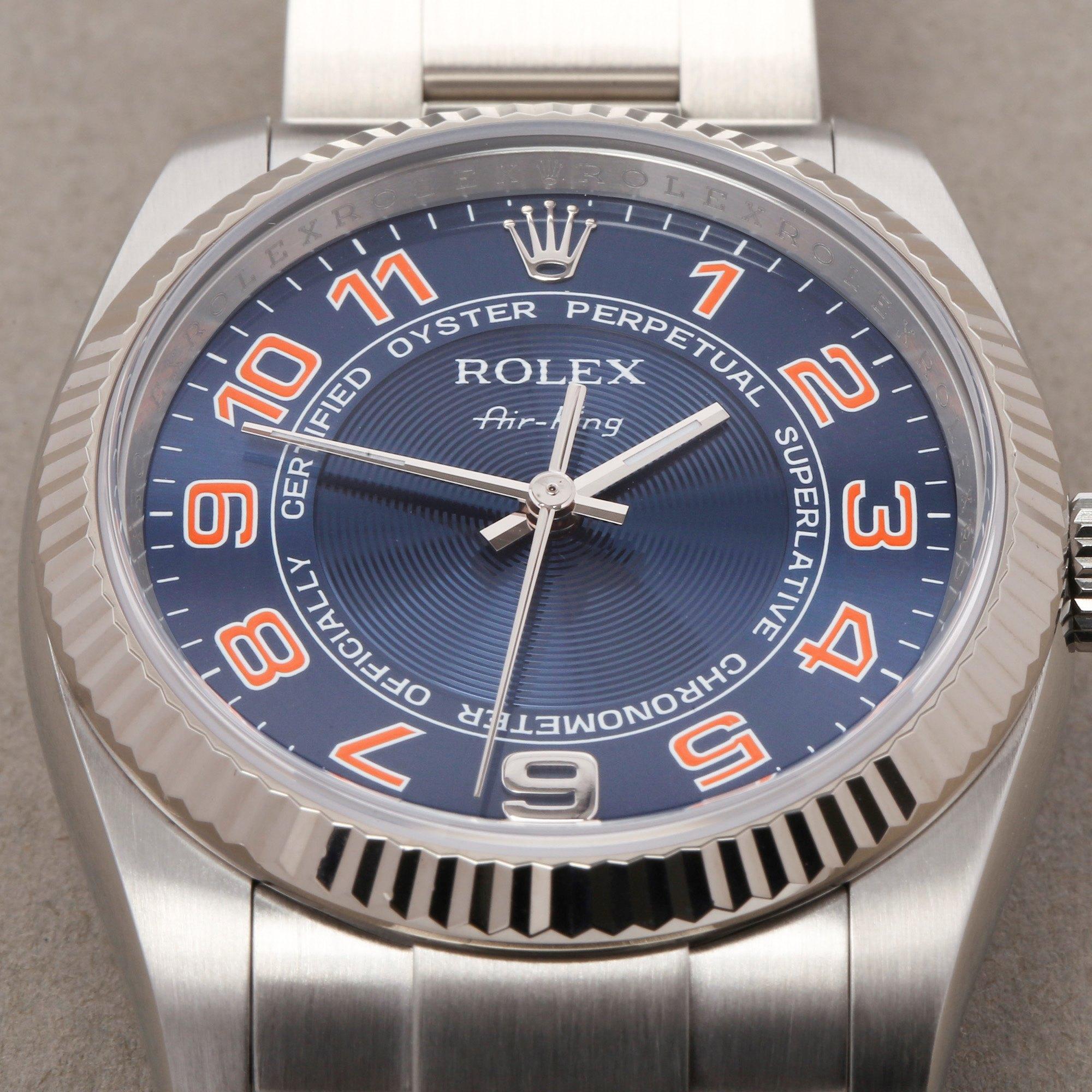 Rolex Air-King 114234 Unisex Stainless Steel Watch In Excellent Condition In Bishops Stortford, Hertfordshire