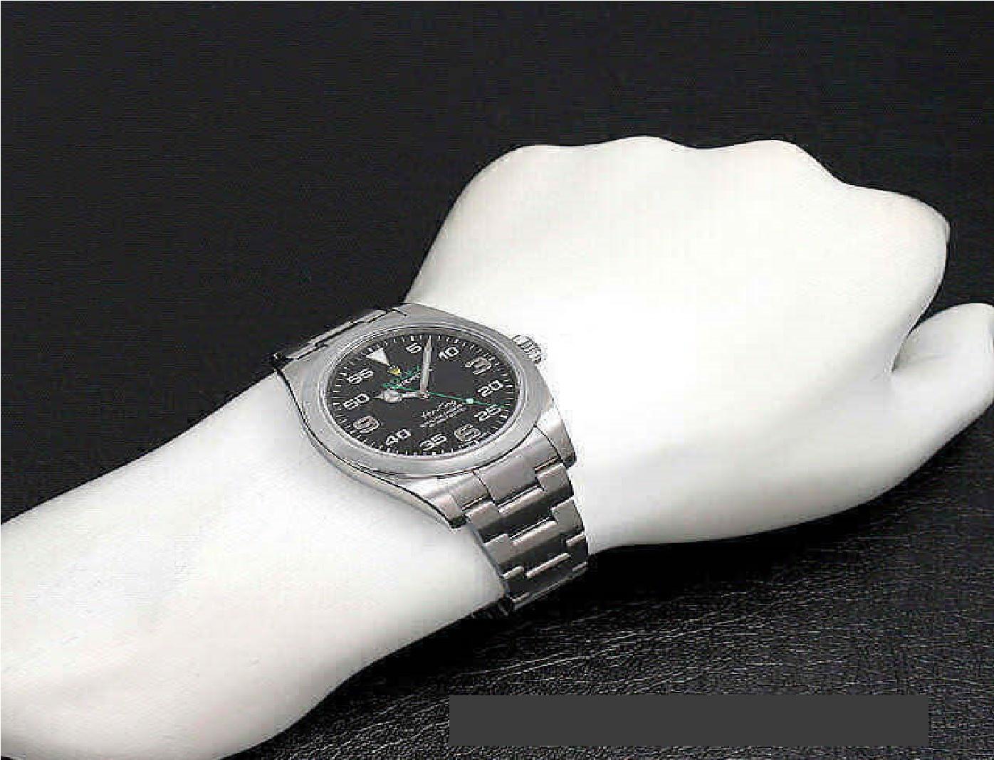 Rolex Air King 116900 Black Dial Automatic Men's Luxury Wristwatch 2
