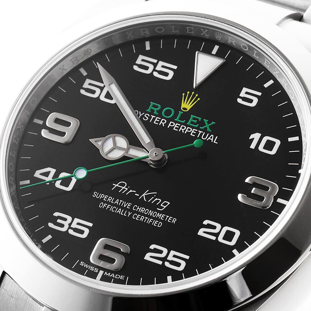 Rolex Air King 116900 Black Dial Automatic Men's Luxury Wristwatch 3