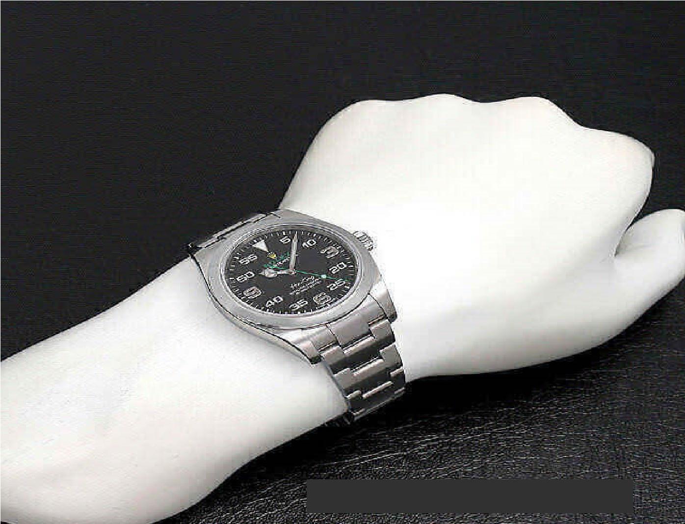 Rolex Air King 116900 Black Dial Random Serial Men's Watch Used 2