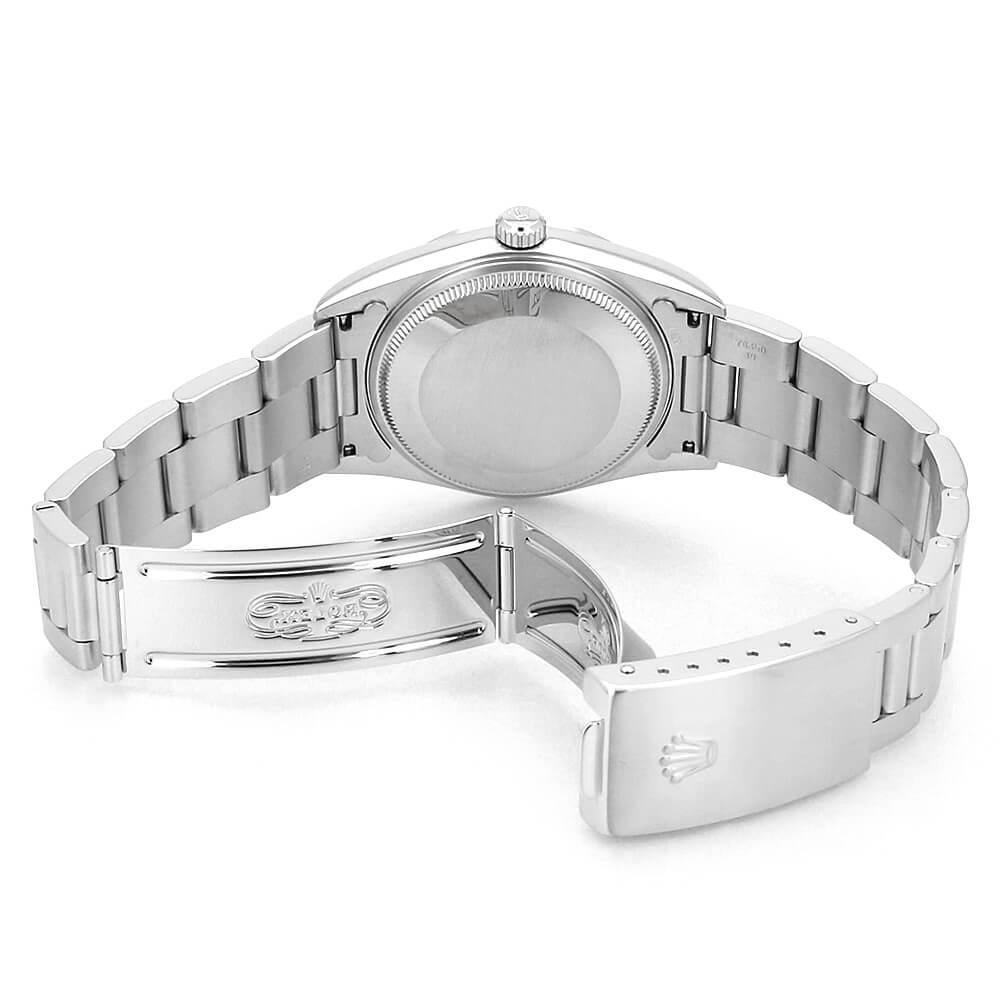 Rolex Air King 14000 Men's Black Dial Bar P-Series Pre-Owned Luxury Watch 1