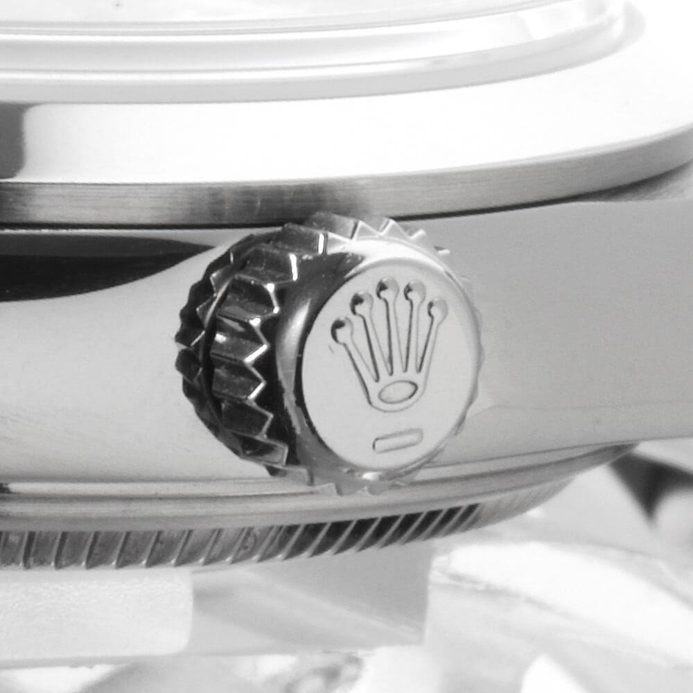 Rolex Air King 14000 Men's Black Dial Bar P-Series Pre-Owned Luxury Watch 4