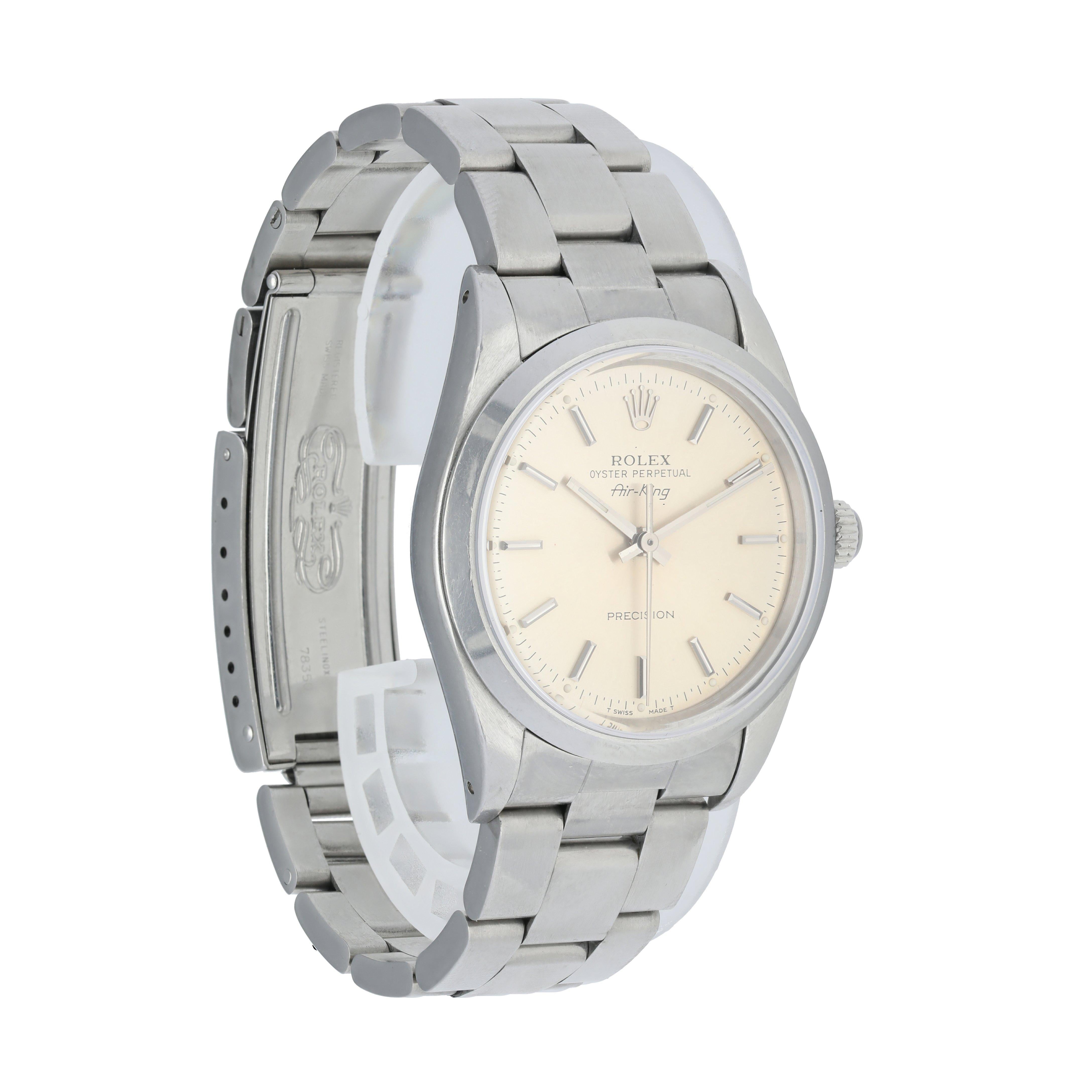 Rolex Air King 14000 Men's Watch For Sale 1