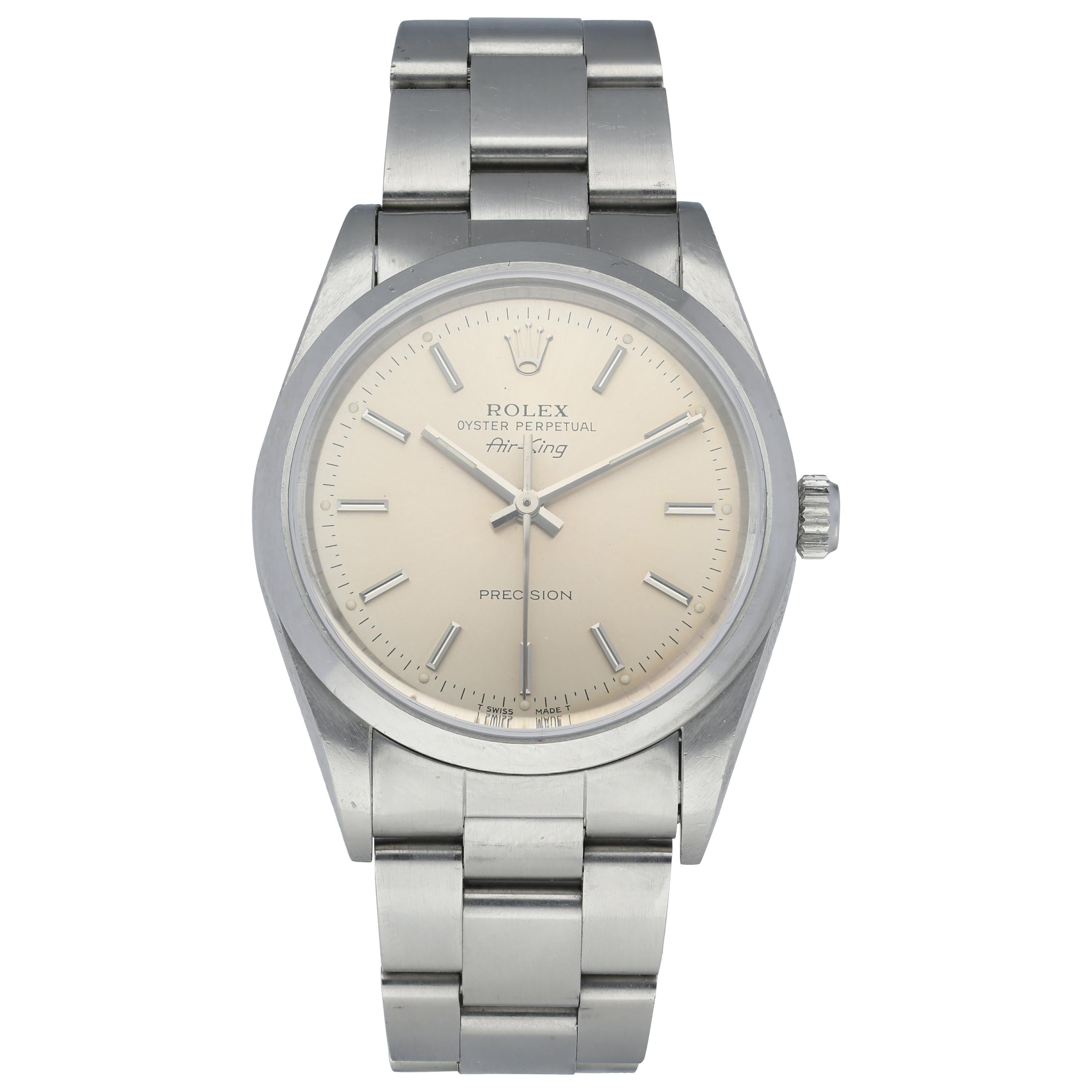 Rolex Air King 14000 Men's Watch For Sale