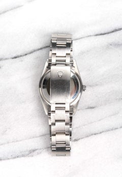 Rolex Air King 14000 Watch with Silver Dial in Stainless Steel, 1990s
