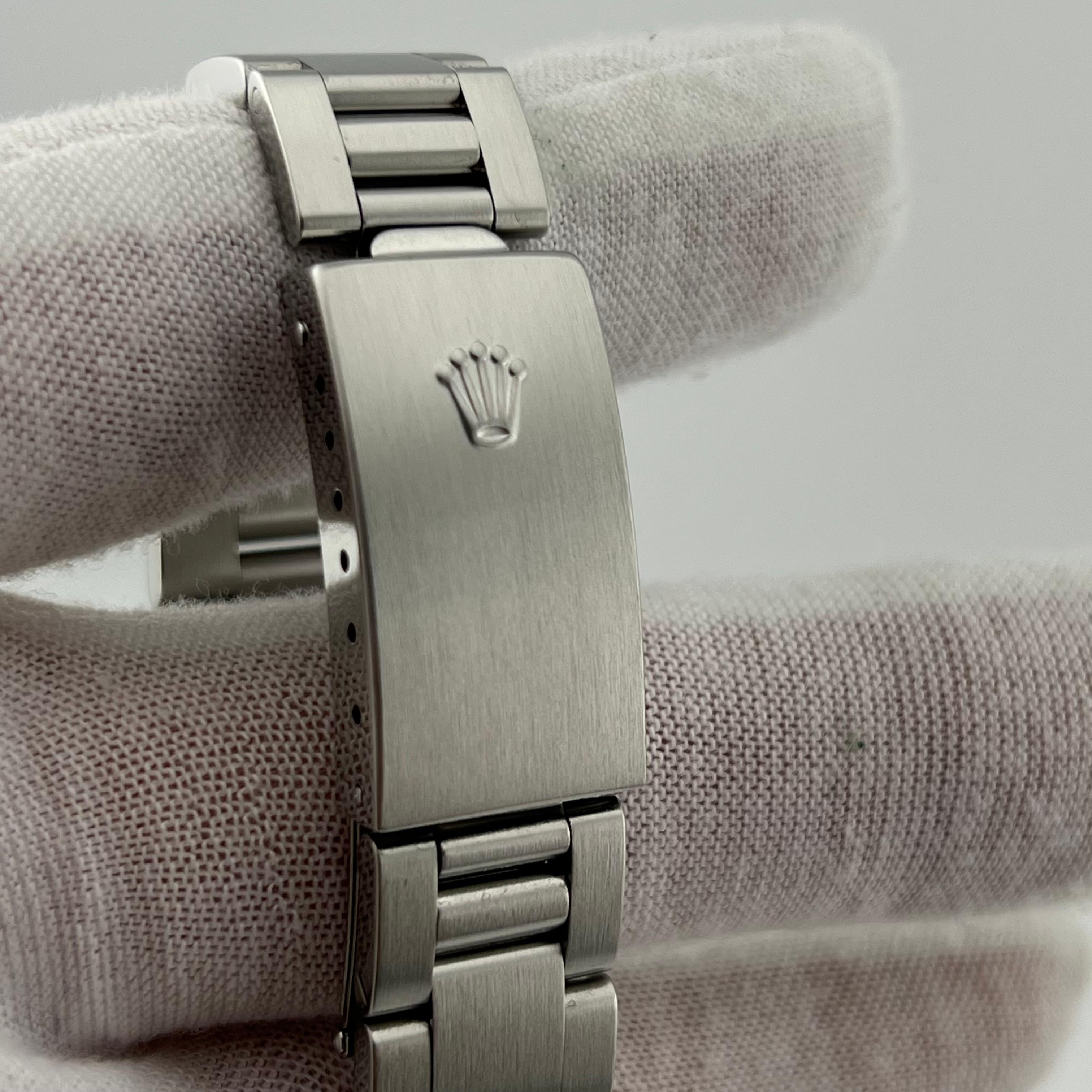 Rolex Air King 14010 Black Dial Stainless Steel 34mm In Excellent Condition For Sale In San Diego, CA